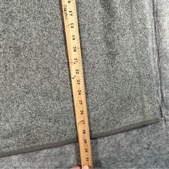 Patagonia Better Sweater Mens Large Grey 1/4 Zip Fleece Cozy Pullover Sweatshirt - Picture 5 of 9